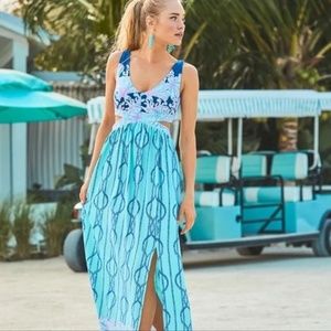 Lilly Pulitzer Marcia Cutout Maxi Dress